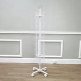 6x4" Horizontal Greeting Card Display Spinning Floor Stand Rack 36 Pockets 21123
