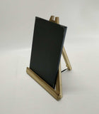 8.3x11.7 Vintage Picture Frame Coutertop Sign Frame Aged Wood Menu Easel Menu
