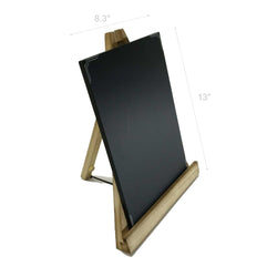 8.3x11.7 Coutertop Sign Frame Aged Wood Blackboard Easel Frame Restaurant Menu