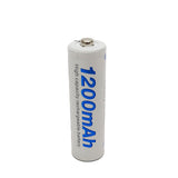 2-Pack AA Batteries High-Capacity 1200 mAh Rechargeable Recharge up to 400x 21153-Battery-2PK