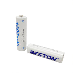 2-Pack AA Batteries High-Capacity 1200 mAh Rechargeable Recharge up to 400x 21153-Battery-2PK
