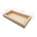 Wood  Tray Tea Coffee Snack Food Serving Tray Retail Display Trays Platform