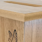Christian Collection Box Suggestion Fundraising Donation Charity Box Doves Cross