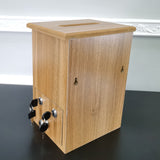 Christian Collection Box Suggestion Fundraising Donation Charity Box Doves Cross