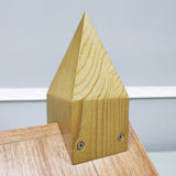 Wood Tithes Offering Donation Box Christian Cross, Church Collection 14.5X10X20" 21397-KD