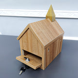 Church Steeple Box Collection Box Tithing Donation Box Fundraising Charity Box