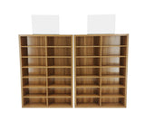 28 Slot Storage 6.5�� Slot Bin Organizer Sunglass Reading Eyewear Travel Showcase 21411