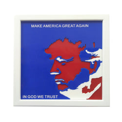 Donald Trump Portrait On High quality Acrylic Wall Art D¨¦cor, Ready to Hang!