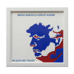Donald Trump Portrait On High quality Acrylic Wall Art D¨¦cor, Ready to Hang!