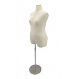 FixtureDisplays® Female Plus Size Mannequin Display Body Bust Forms Maniki Size 14 to Size 16 Bust 41 Waist 37" Hip 45" Product Weight 20 Lbs 21600-1X