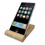 Smart Phone Cellphone Pad Tablet Displays Stand Easel Bamboo Paperweight Counter