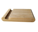 Smart Phone Cellphone Pad Tablet Displays Stand Easel Bamboo Paperweight Counter