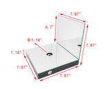 LED Mirrored Riser Display Platform Bottle Glorifier Jewelry Watch Cellphone
