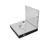 LED Mirrored Riser Display Platform Bottle Glorifier Jewelry Watch Cellphone