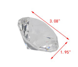 Glass Faceted Diamond Paperweight Wedding Favor Home D��cor Kids Treasure Gift