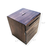 Coin Bill Due slot Drop Box Collection Charity Tithes and Offering Box 21771