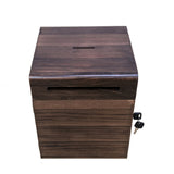 Coin Bill Due slot Drop Box Collection Charity Tithes and Offering Box 21771