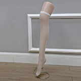 FixtureDisplays? Plastic Mannequin Leg for Display, Commercial Female Standing Leg with Metal Rack, Fleshtone Christmas Leg Lamp DIY 18139