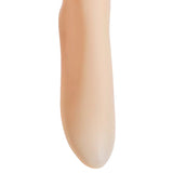 FixtureDisplays? Plastic Mannequin Leg for Display, Commercial Female Standing Leg with Metal Rack, Fleshtone Christmas Leg Lamp DIY 18139