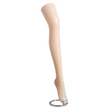 Plastic Mannequin Leg Stocking Display Female Right Foot Shoe Size 5-6 Standing 218139