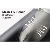 5PK Men's Soft Cotton Boxer Briefs Fly Front Underwear Mesh Fly Pouch  Size: XXL. Fit for waist size: 35.4 21817-XXL