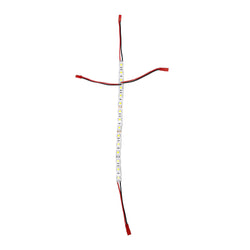 10" Long Led Strip Light With Connectors Cool White 6K 12V 15 5050 Cuttable 21868-LED STRIP