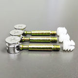 10PK Cam Fittings Size 13 x 10mm Dowel Size M6 x 32mm Nut Size 10.4x5.5x10.4mm 21894