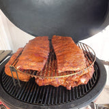 Grill Expander 15.6X13X4" BBQ Cooking Grate Char-Broil Kettl Ceramic Grills 21907