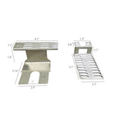 BBQ Grill Rotisserie 3" Motor Mounting Bracket May Need Drill Additional Holes 21909