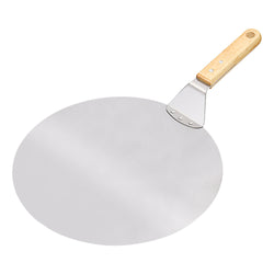 Stainless Steel Pizza Peel, Hard Wood Handle 12 X 12 Inch Blade 19" Overall L 21911