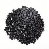 10 lbs Round Fire Glass Propane Fire Pit Fireplace Glass Rocks Shinny BLack 21915