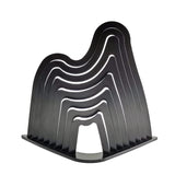 Set of 3 Nesting Metal Iron Mountain Abstract Art, Tabletop Office Garden Décor 21940-30