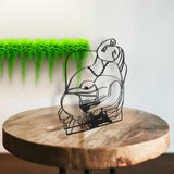 5.9 X 0.8 X 7.1" Inspired Figure Decoration Your Space with Cultural Charm 21940-41