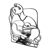 5.9 X 0.8 X 7.1" Inspired Figure Decoration Your Space with Cultural Charm 21940-41