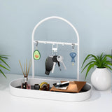 13X6X9" Jewelry Cosmetic Beauty Products Organizer Tray Hook Vanity Nightstand 21940-51