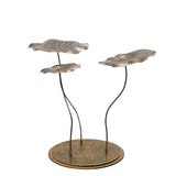 Locus Leaf Tabletop Art 14" Tall Bronze Finish Home Office Counter Lobby Décor 21940-61