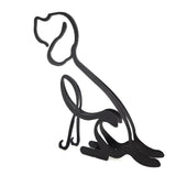 5.1X5.5X0.4" Graceful Metal Beagle Art Modern Interiors with Elegance 21940-74