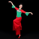 Chinese Traditional Folk dance-Dongbei Yangge Practice/Peformance Costume Dress 21949