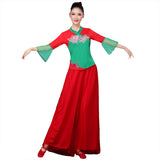 Chinese Traditional Folk dance-Dongbei Yangge Practice/Peformance Costume Dress 21949