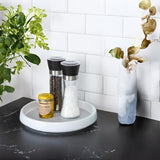 12" Diameter Rotating Storage Tray Pantry Cabinet Lazy Susan Turntable ID 10.9" 21950