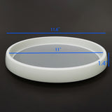 12" Diameter Rotating Storage Tray Pantry Cabinet Lazy Susan Turntable ID 10.9" 21950
