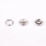 100 Pieces Metal Snaps Buttons with Fastener Pliers Press Tool Kit for DIY 21952