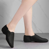 American Size 7 Black Dance Shoes 9X3.9X3.2" Easy Slip On Jazz Shoe Dancing Shoe 21982