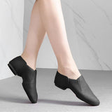 American Size 7 Black Dance Shoes 9X3.9X3.2" Easy Slip On Jazz Shoe Dancing Shoe 21982