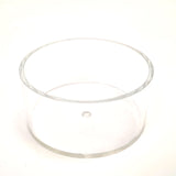 Acrylic Round Display w/ a Hole Transparent Cylinder Riser Stands Clear Vase 21993
