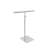 Display Stand T Shaped Adjustable Height Jewelry/Scarf/Handbag Metal Bag Holder 21995