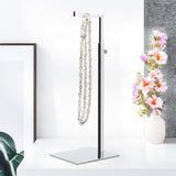 Stainless Steel Floor-Standing Single Hanging Handbag Stand Display Stand Holder 21996