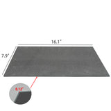 Black EVA Foam Sheets 16 x 7.8 Inch 3mm Thickness for Crafts DIY Projects, 2 Pcs 21997-EVA-2PK