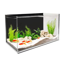 20 X 9.8 X 11.8" Premium Clear Acrylic Fish Tank Plexiglass lucite Aquarium RETURNED 21998