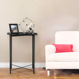 Round Side Table Coffee Table Tray Metal End Riser Stand 17X17X20" 22000
